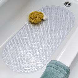 How to keep bath nonslip mat clean?? This is the underside… what