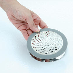 Seal Tight Flat Drain Protector: Hair Catcher for Shower Drains