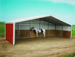 VersaTube® 30' W x 12' L x 7.5' H Loafing Shed Frame at Menards®