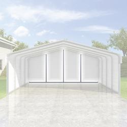 VersaTube® 20' W x 7.5' H Back Enclosure Frame at Menards®