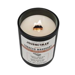 tobacco mahogany candle House of Velas Journeyman 15 oz. Tobacco Mahogany Scented 1-Wick Candle