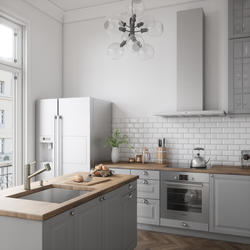 VIGO Branson One-Handle Pull-Out Stainless Steel Kitchen Faucet at