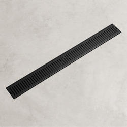 Vigo VG07004MB Elan Square Shower Drain Finish: Matte Black