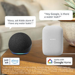 Kidde™ Battery-Powered Smart Wi-Fi Water Leak Detector & Freeze Alarm