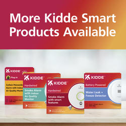 Kidde™ Battery-Powered Smart Wi-Fi Water Leak Detector & Freeze Alarm