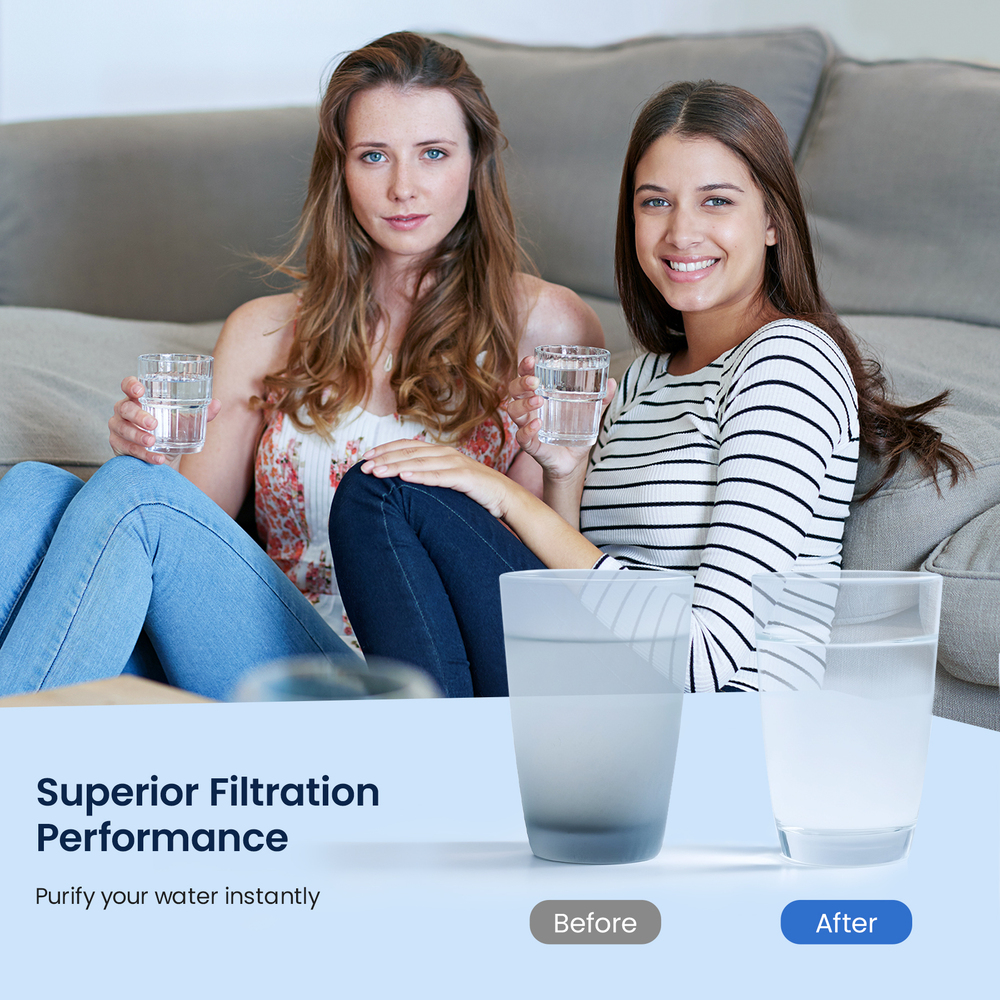 GLACIER FRESH™ Replacement Refrigerator Water Filter for GE XWFE