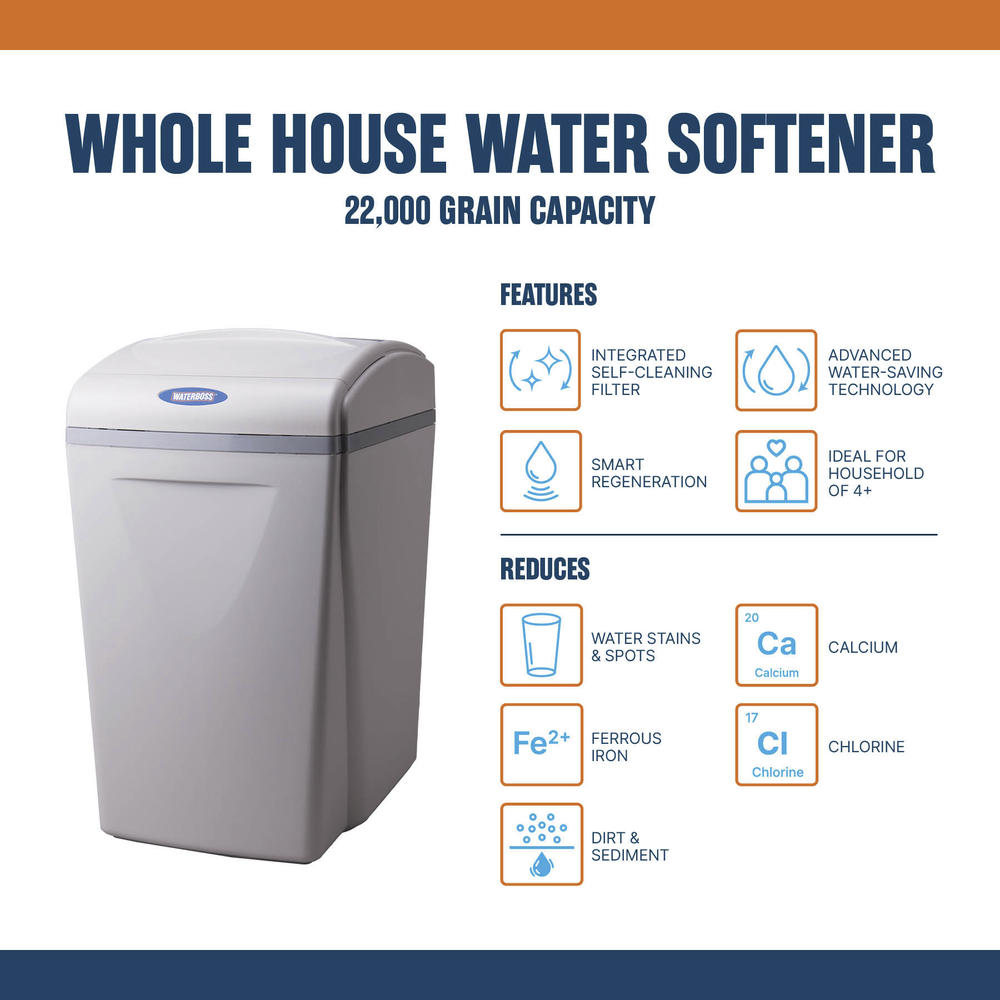 22,000-Grain Capacity Water Softener System 22,000-Grain Capacity Water Softener System