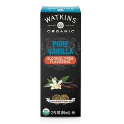 Watkins Organic Pure Vanilla Alcohol Free Flavoring - 2 fl. oz at