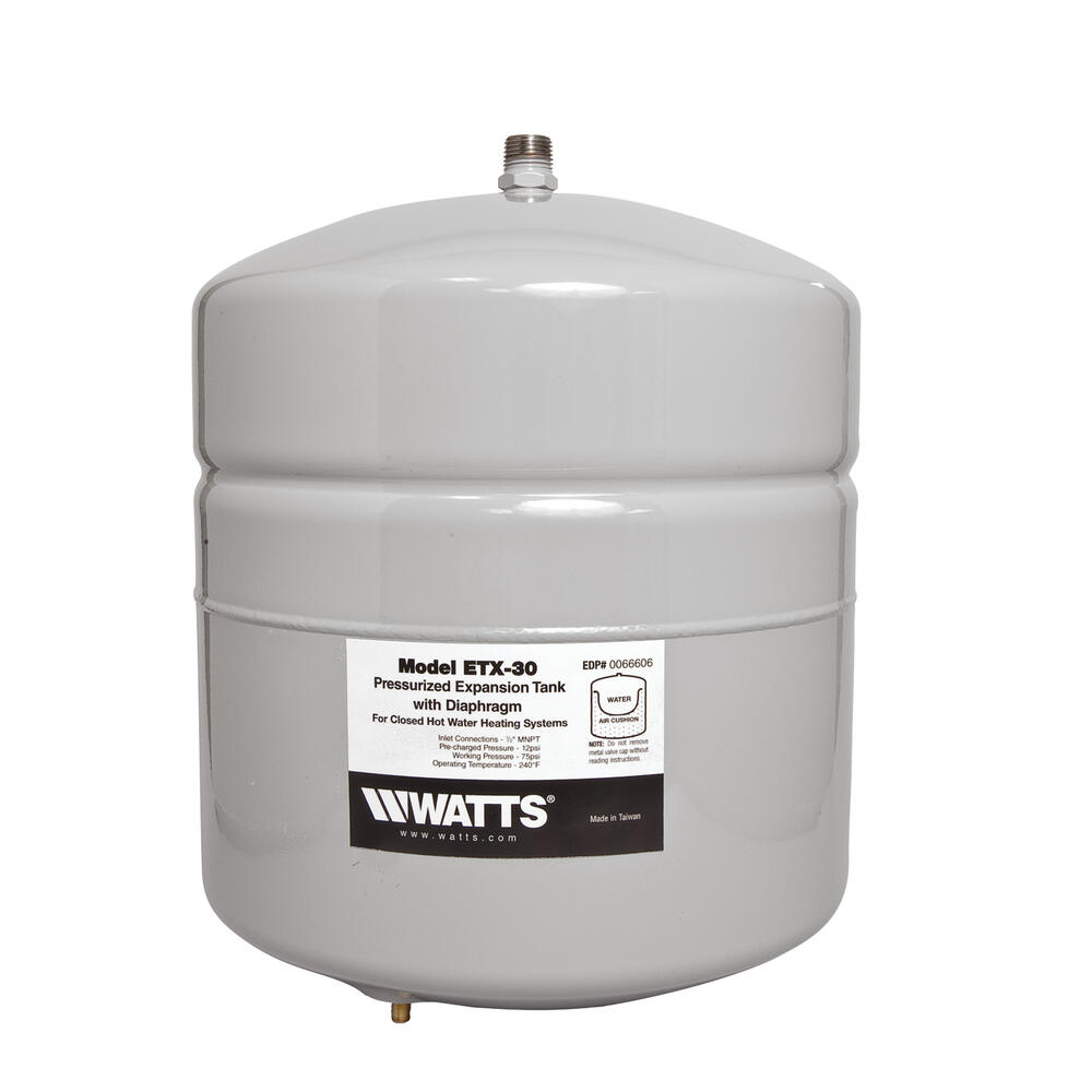 2.1 Gal. Non-Potable Hot Water Hydronic Expansion Tank 2.1 Gal. Non-Potable Hot Water Hydronic Expansion Tank