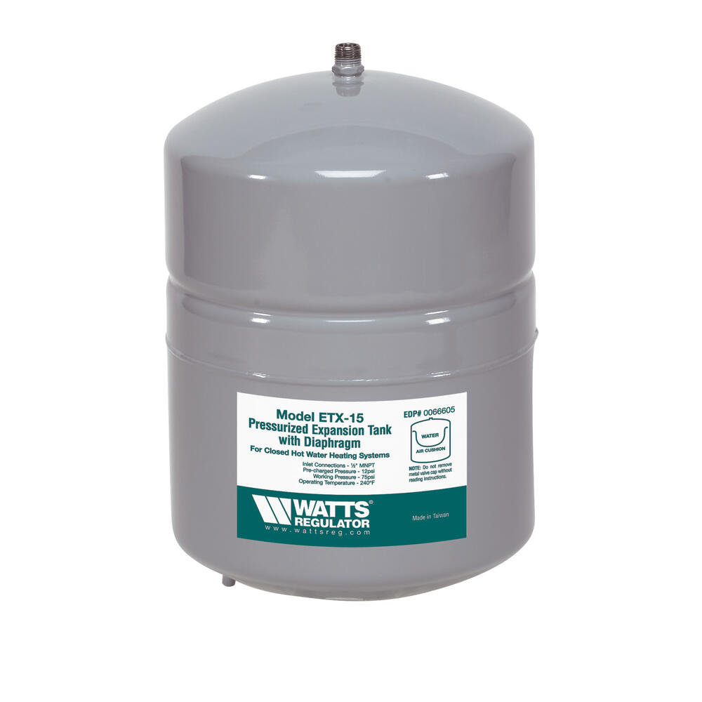 2.1 Gal. Non-Potable Hot Water Hydronic Expansion Tank 2.1 Gal. Non-Potable Hot Water Hydronic Expansion Tank