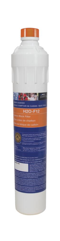 Watts® Pure H2O Undersink Replacement Carbon Block Water Filter