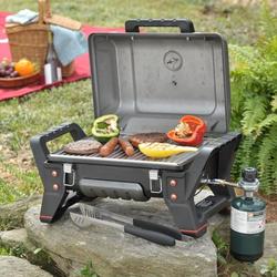 Char Broil TRU Infrared Grill2Go Portable 1 Burner Tabletop Propane Gas Grill at Menards