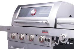 Char Broil Signature Series Amplifire 4 Burner Propane Gas Grill with Side Griddle