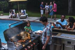 5-Burner Gas Grill, Modular Outdoor Kitchen, Medallion Series™