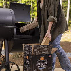 Oklahoma Joe's® Hickory Wood Splits - 0.65 cu. ft. at Menards®