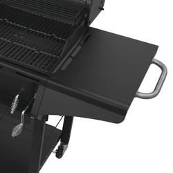 Char Broil 3 Burner Charcoal and Gas Combo Grill with Side Burner