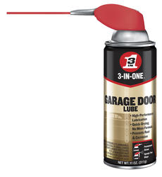 3-IN-ONE Professional Garage Door Lubricant with Smart StrawSprays 2 Ways,  11 OZ, 100584 