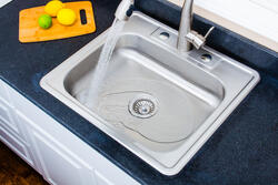 Wells Sinkware Drop-In 25" Stainless Steel Single Bowl Kitchen Sink at ...