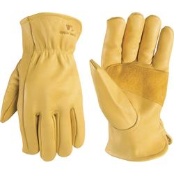 Wells Lamont mens Work Gloves, Tan, Large Pack of 1 US