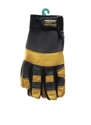 Wells Lamont Leather Fencer Work Gloves HydraHyde 1019M