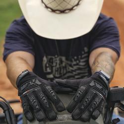 FX3 Men's All-Purpose Adjustable Work Gloves - Black/Gray