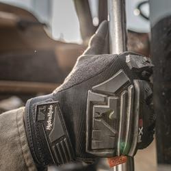 FX3 Men's All-Purpose Adjustable Work Gloves - Black/Gray