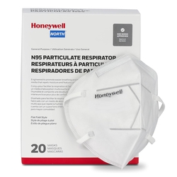 N95 ハネウエル製高性能　50個入り。二箱。 Honeywell® N95 FlatFold Respirator Mask - 20 Pack at Menards®