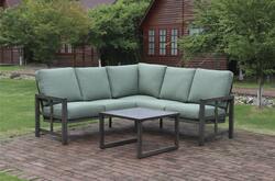 Backyard Creations® Berkley Bay Brown Sectional Seating Patio Set