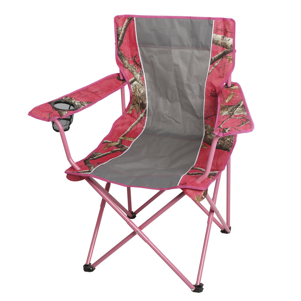 Realtree Pink Camo Quad Chair