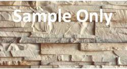 Stone Master® Earth Brown Manufactured Stone Veneer Siding Sample ...