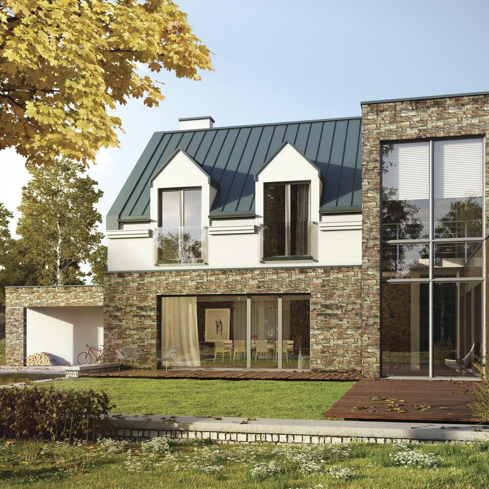 Stone Master® Earth Brown Roma Manufactured Stone Veneer Siding (5.5 sq. ft.)