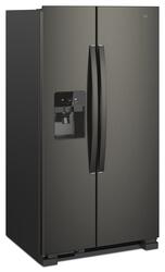 Whirlpool 21.4 cu. ft. Side by Side Refrigerator in Fingerprint Resistant  Stainless Steel WRS321SDHZ - The Home Depot