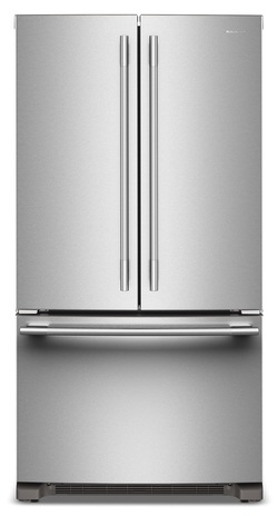 KitchenAid® 20 cu ft PrintShield Stainless French Door