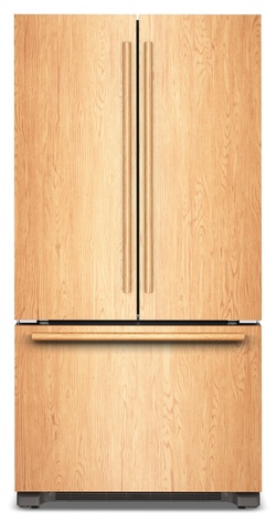 KitchenAid® 21.94 cu ft Panel Ready French Door Refrigerator at
