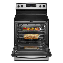 Amana® 30" 4.8 cu. ft. Monochromatic Stainless Steel Electric Range