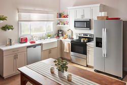 Amana® 30" 4.8 cu. ft. Monochromatic Stainless Steel Electric Range