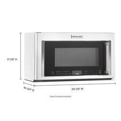 KitchenAid® 1.9 Cu. Ft. Over-the-Range Convection Microwave with