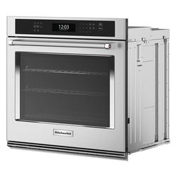 KitchenAid - KOES530PWH - KitchenAid® Single Wall Ovens with Air Fry  Mode-KOES530PWH