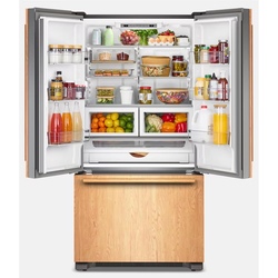 KitchenAid® 21.94 cu ft Panel Ready French Door Refrigerator at