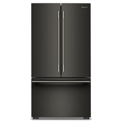 KitchenAid® 24.3 cu. ft. Black Ore French Door Bottom Freezer