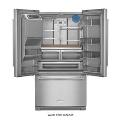 New kitchenaid refrigerator top