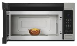 Maytag® 1.1 cu.ft. Fingerprint Resistant Stainless Steel Over-the-Range  Flush Mount Built-In Microwave at Menards®