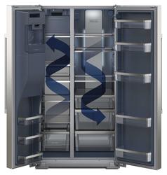 Maytag® 20.8 cu. ft. Fingerprint Resistant Stainless Steel Side-by