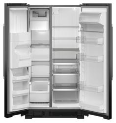 Maytag® 25 cu.ft. Black Side-by-Side Refrigerator at Menards®