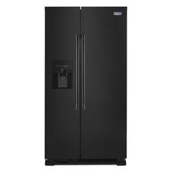 Maytag® 25 cu. ft. Black Side-by-Side Refrigerator at Menards®