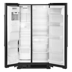 Maytag® 25 cu. ft. Black Side-by-Side Refrigerator at Menards®