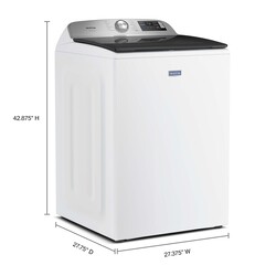 Maytag® 5.2 cu. ft. White Top-Load Agitator Washer at Menards®