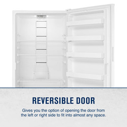 Maytag® 19.65 cu ft White Automatic Defrost Upright Freezer at