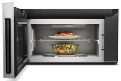 Whirlpool® 1.1 cu.ft. Stainless Steel Low Profile Over-the-Range Microwave  at Menards®