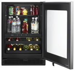 3.5 Cu Ft Cyberpunk Glass Door Beverage Fridge